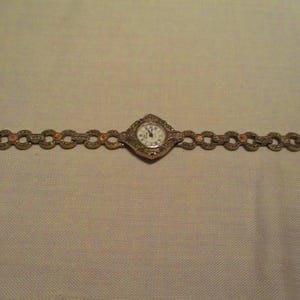 Ladies Faberge Dress Watch w/ Marcasite