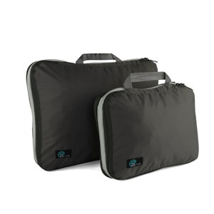 Compression Packing Cubes: Travel Luggage Organizer, 2-Piece Set