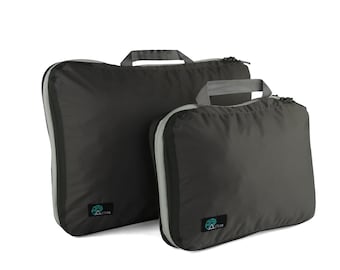Compression Packing Cubes: Travel Luggage Organizer, 2-Piece Set