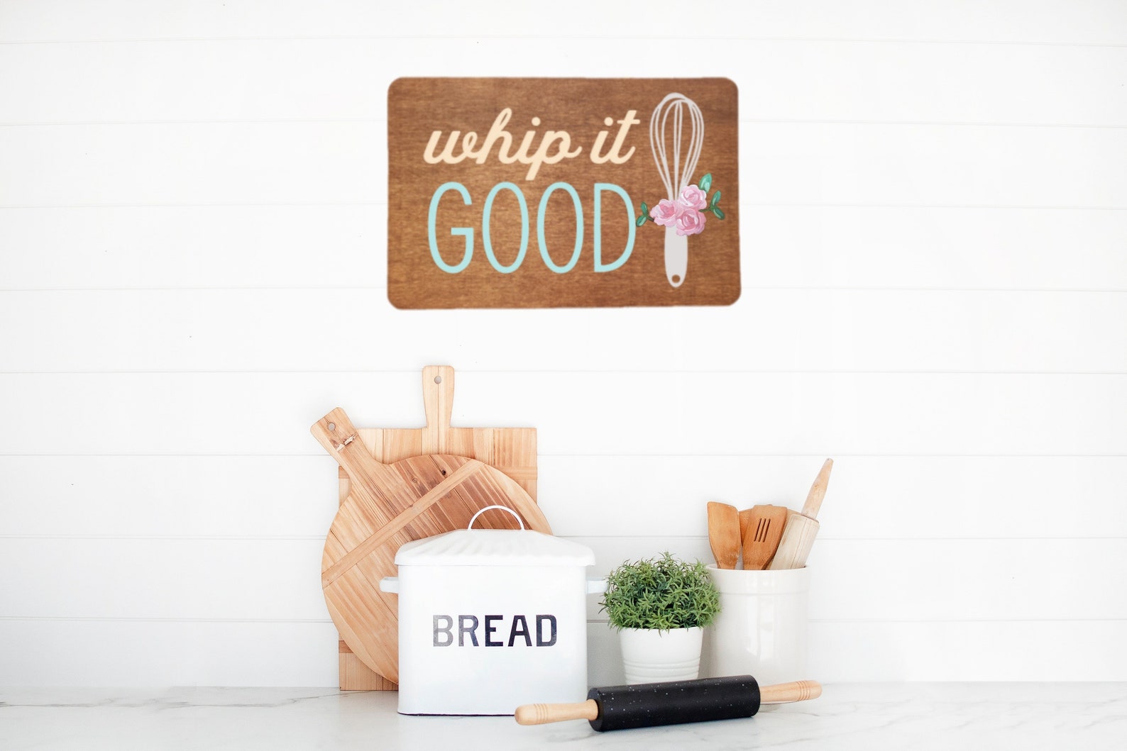 KITCHEN UTENSIL WALL Decor/funny Kitchen Quote/farmhouse Etsy