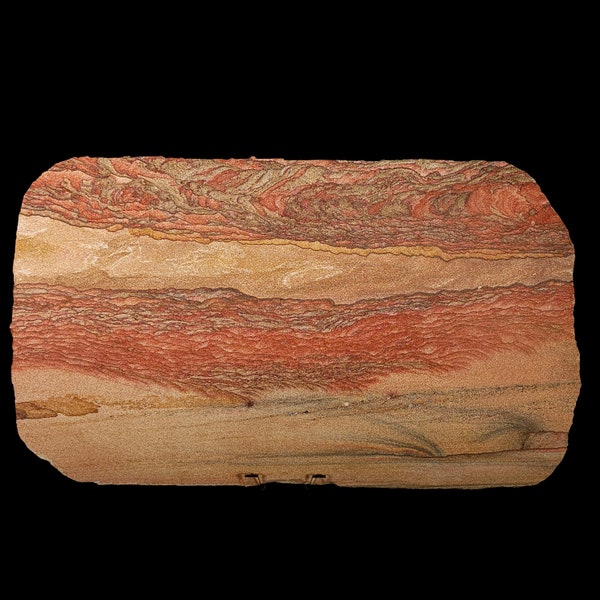 Sandstone Wonderstone Slab, Large 18 Lbs Navajo Hematite Sandstone Plate! Southwest Home Decor, Scenic Wonderstone, Picture Sandstone Slab!