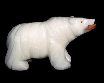 クマの置物、彫刻されたクマ、クマの像、クマの彫刻、石のクマ、彫刻