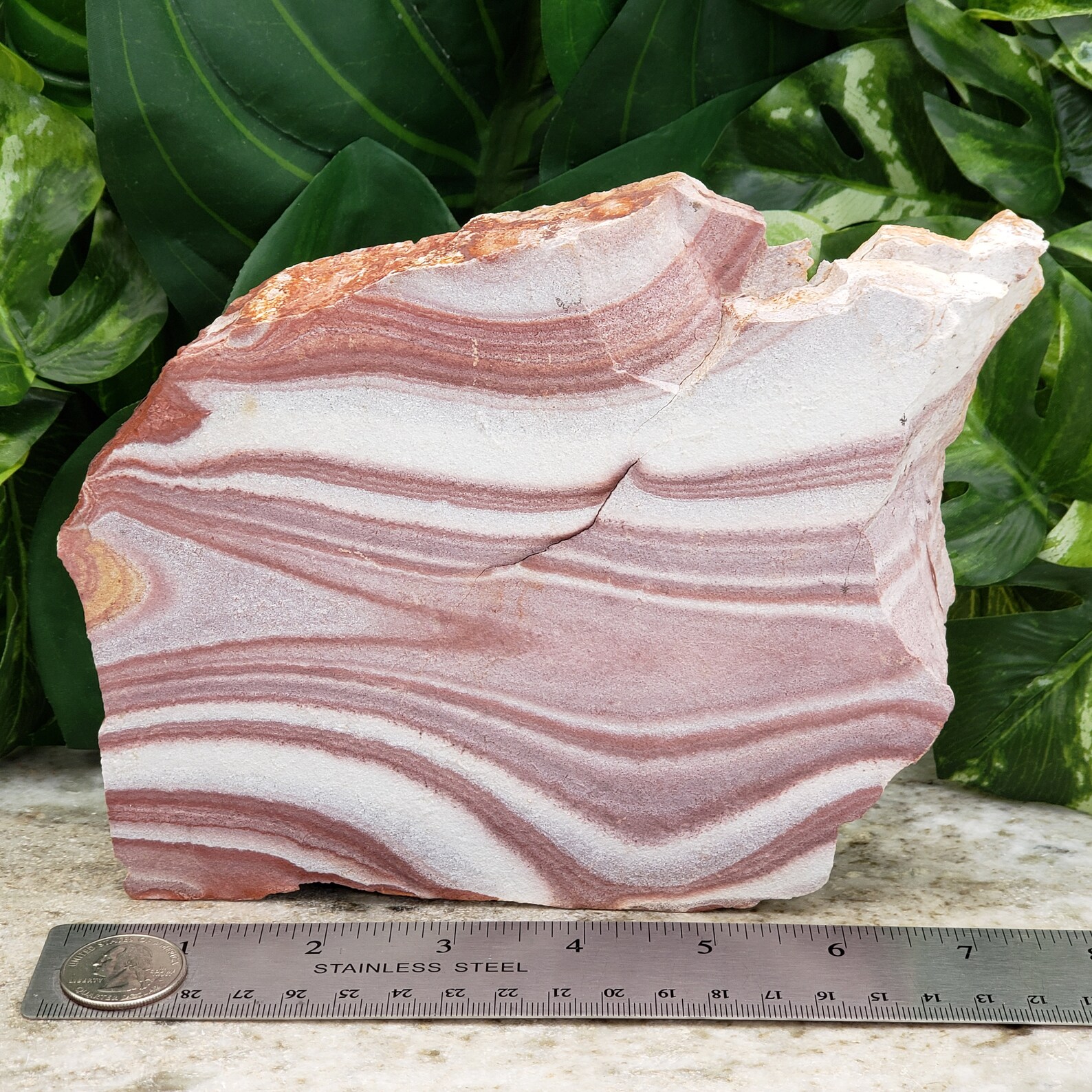 Wonderstone Banded Rhyolite Slab Gorgeous Large Utah | Etsy