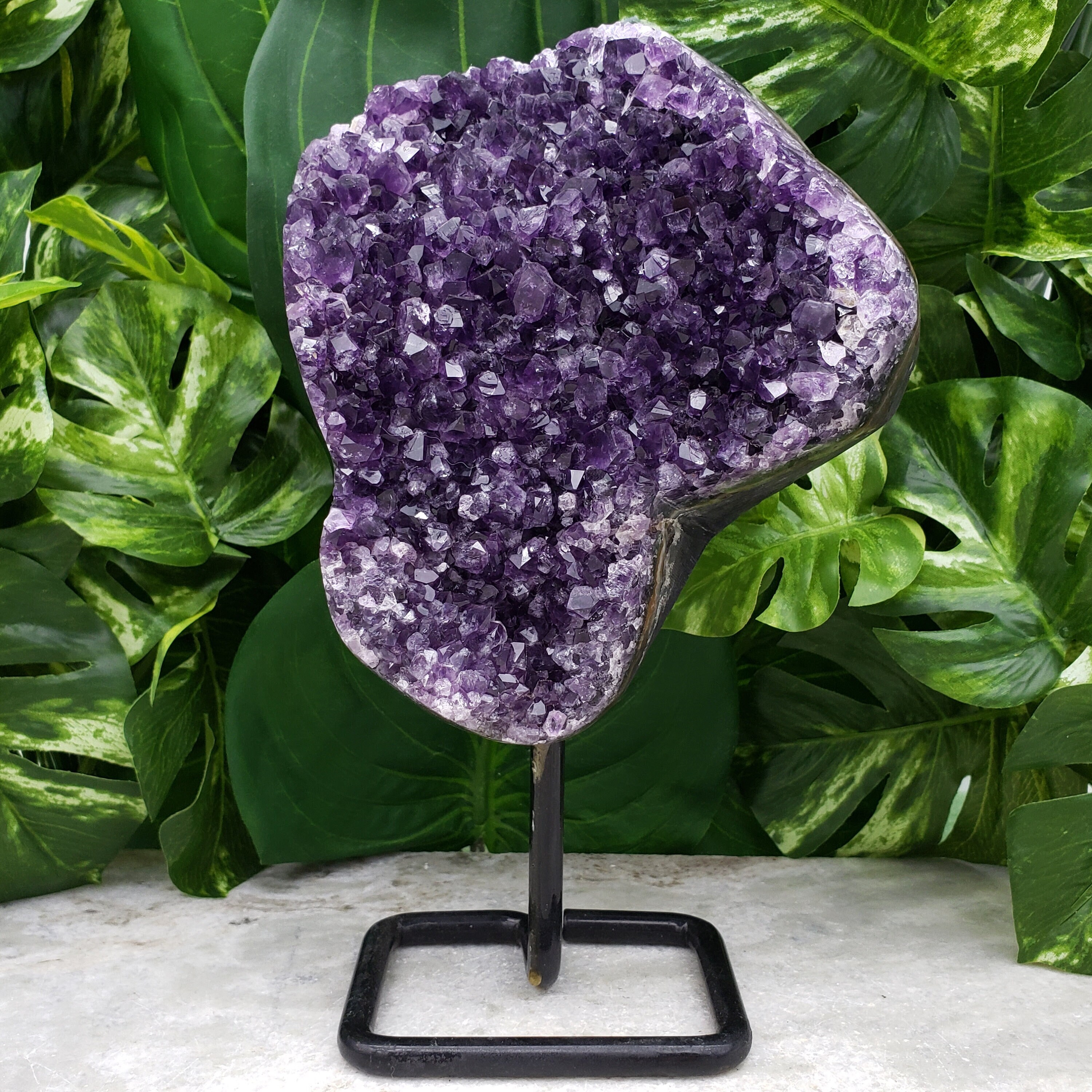 Large Amethyst Crystal Rock Stone Geode Raw Cluster Decor 65lbs