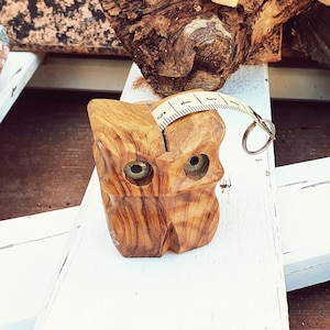 Owl Shaped Tape Measure, Retractable Tape Measure, Tape Measure For Dad, Vintage Tape Measure, Tape Measure Ribbon, Tape Measure For Mom