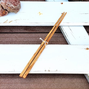 Wooden Chopsticks, 4 Sushi Chopsticks, Olive Wood Chopsticks, Eating Chopsticks, Handmade Chopsticks, Square Chopsticks, Japanese Chopsticks