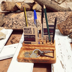 Custom Docking Station, Home Office, Father&#39;s Day Gift Idea, Present For Him, Personalized Organizer Gift set, Docking Station Gift for Men