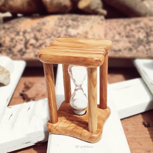 Vintage Sand Timer 3min,  Vintage Wood Hourglass, Sand Clock, Desk Clock, Vintage Sandglass Timer, Sand Timer, Vintage Home Decoration, Gift