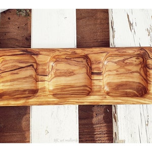 Bandejas decorativas de madera con asas (juego de 2) decoración rústica del  hogar de granja, cajas de madera multiusos para exhibición y