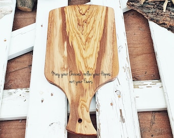 Personalized Cutting Board With Handle, Chopping Boards Olive Wood, Olive Wood Board, Meat Tray, Cheese Tray, Bread Cutter, Vintage board