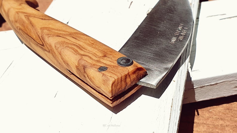 Folding Pocket Knife Olive Wood, Fishing Knife, Hiker Knife, Handmade Pocket Knife, Father's Day Gift, Field Knife, Pocket Fisherman's Knife image 8