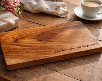 Handmade Olive Wood Cutting Board, Rustic Charcuterie Board, customizable