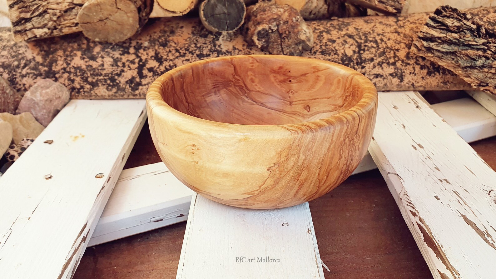 Olive Wood Medium Bowls Set Salad Bowl Olive Wood Wooden Etsy