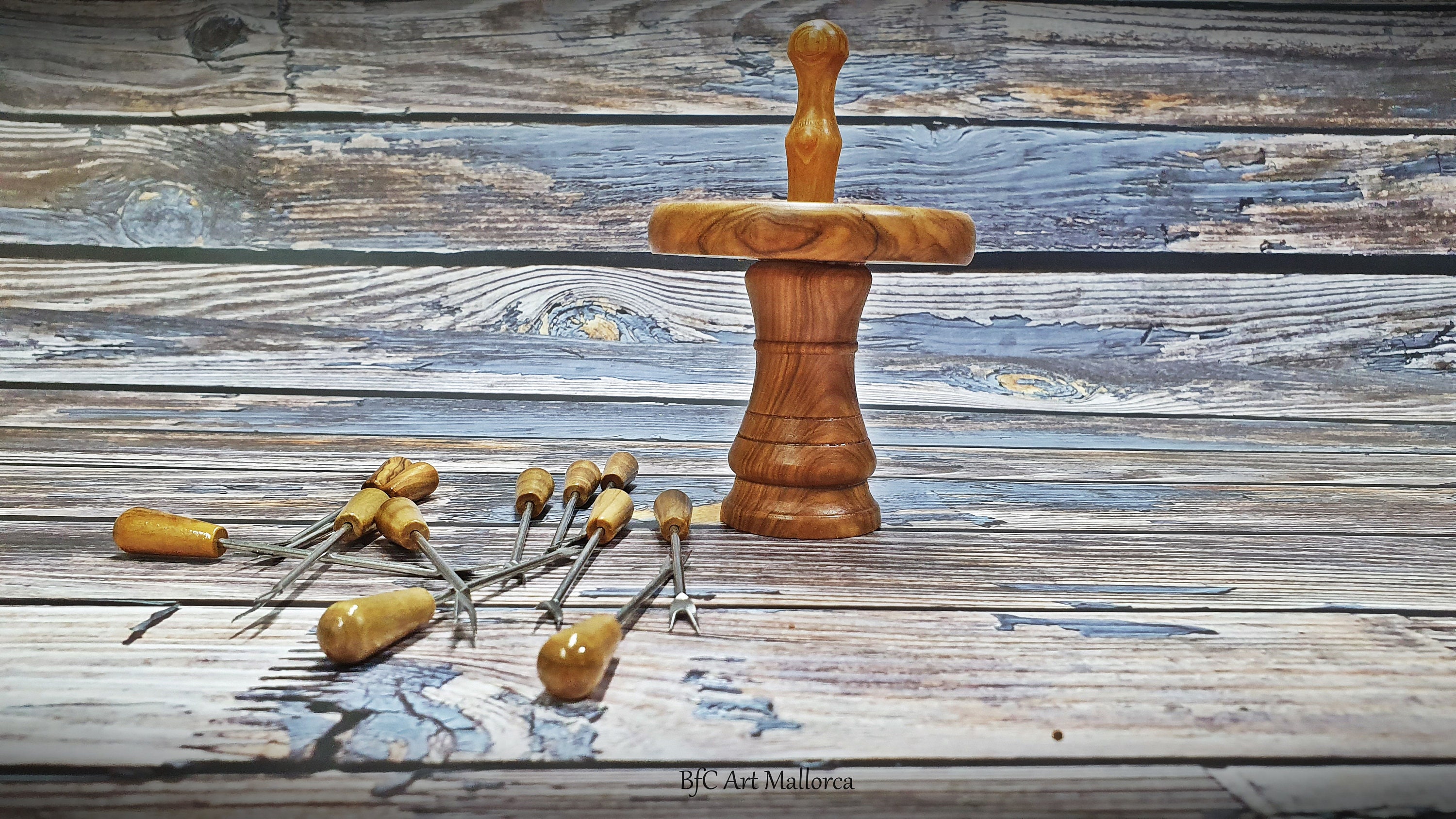 Skewer Holder Olive Wood Fruit Skewers Skewer Sticks Etsy UK