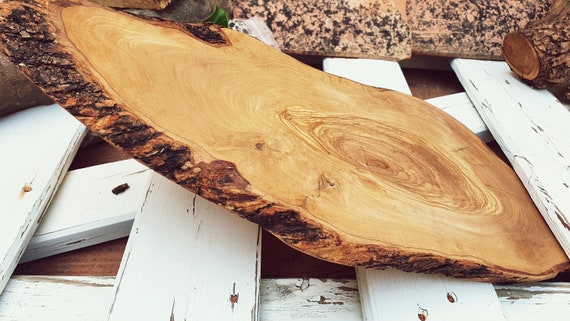 Large Olive Wood Cutting Board - She Shed Happenings
