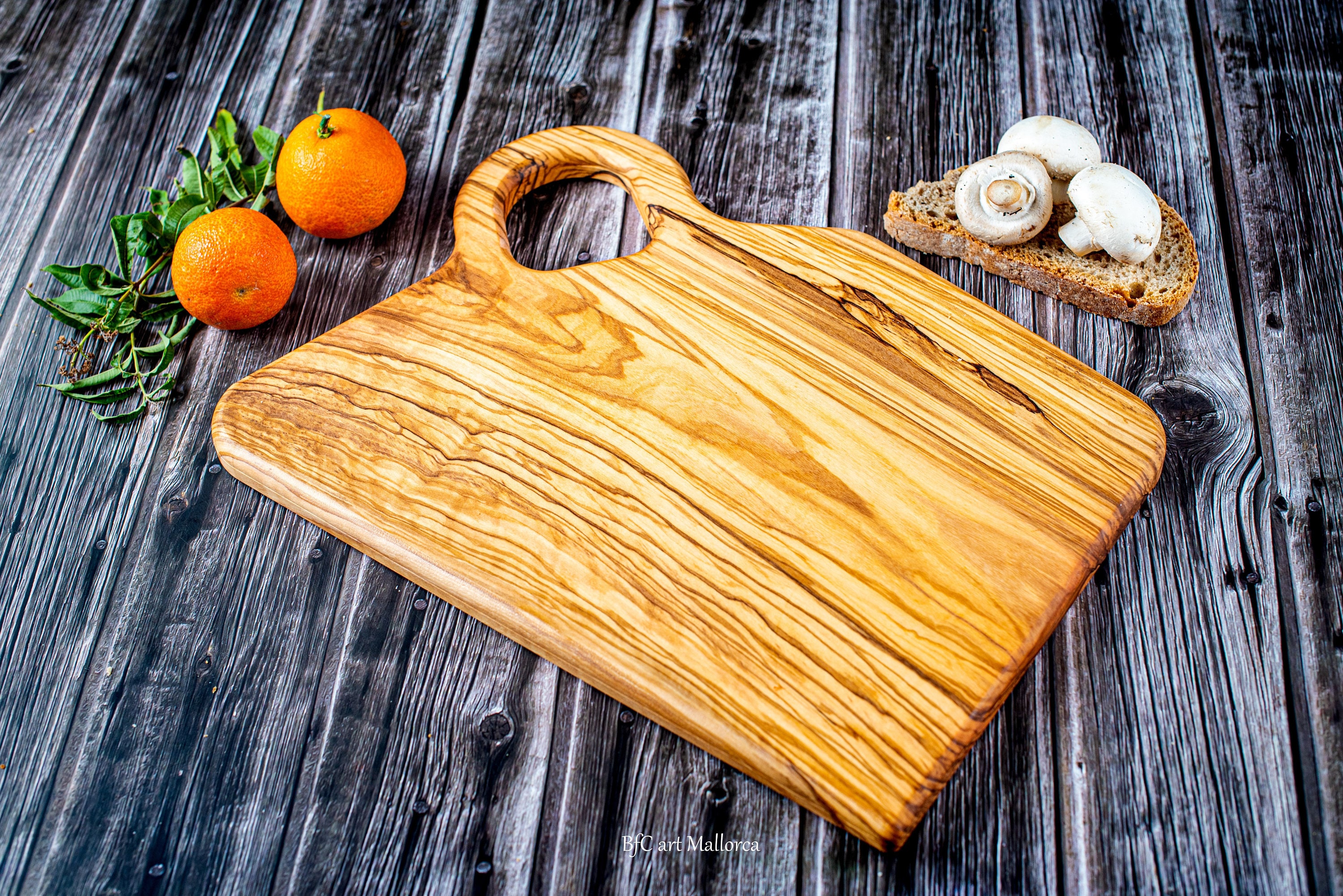 Tabla Cortar Rústica y Fuerte, Tabla Cocina Vintage gruesa y Robusta, Tabla  Vintage, Madera Olivo Antigua, Bandeja de Queso Cortador de pan -   México