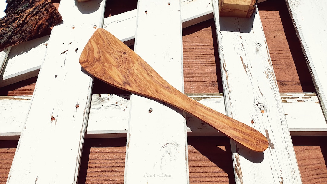 Large Wooden Spatula, Wooden Meat Spatula, Large Spatula, Fish Spatula