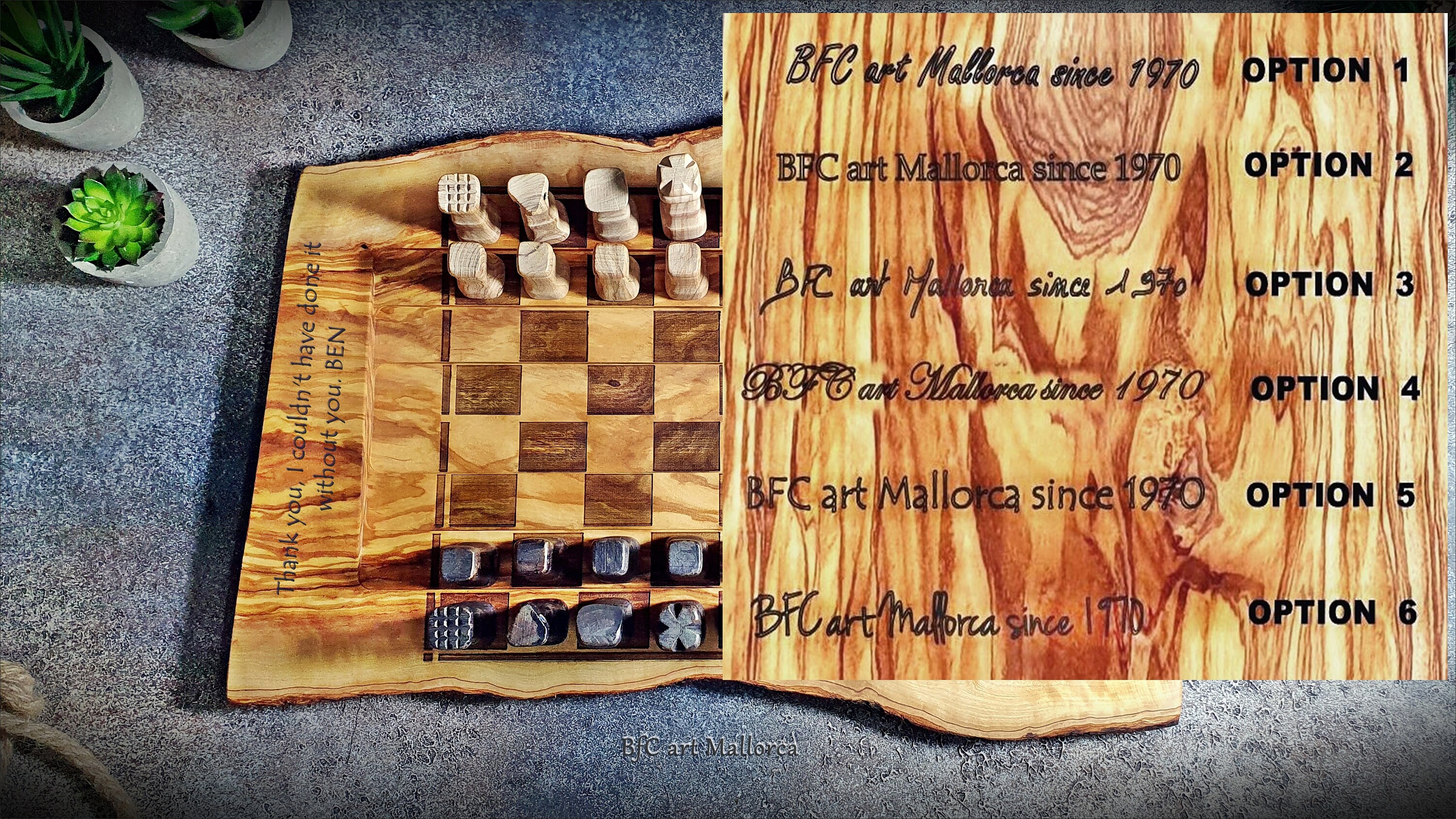 Olive wood English model chess pieces - Mora Toys · Games