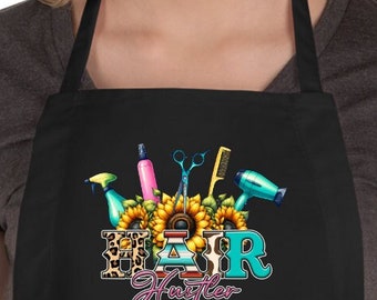 Hairdresser apron, Hairdresser gift, Salon Apron, Salon gift, hairstylist gift, custom hair stylist gift, hair stylist apron, personalized