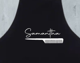 Personalized Hair Stylist Apron: Salon Gift