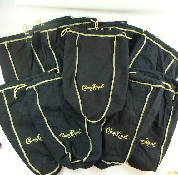 Crown Royal Extra Large Black Bags (12-13")
