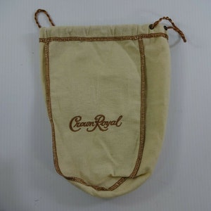 Crown Royal Limited Edition Blenders Bourbon Mash Bags Beige - Etsy