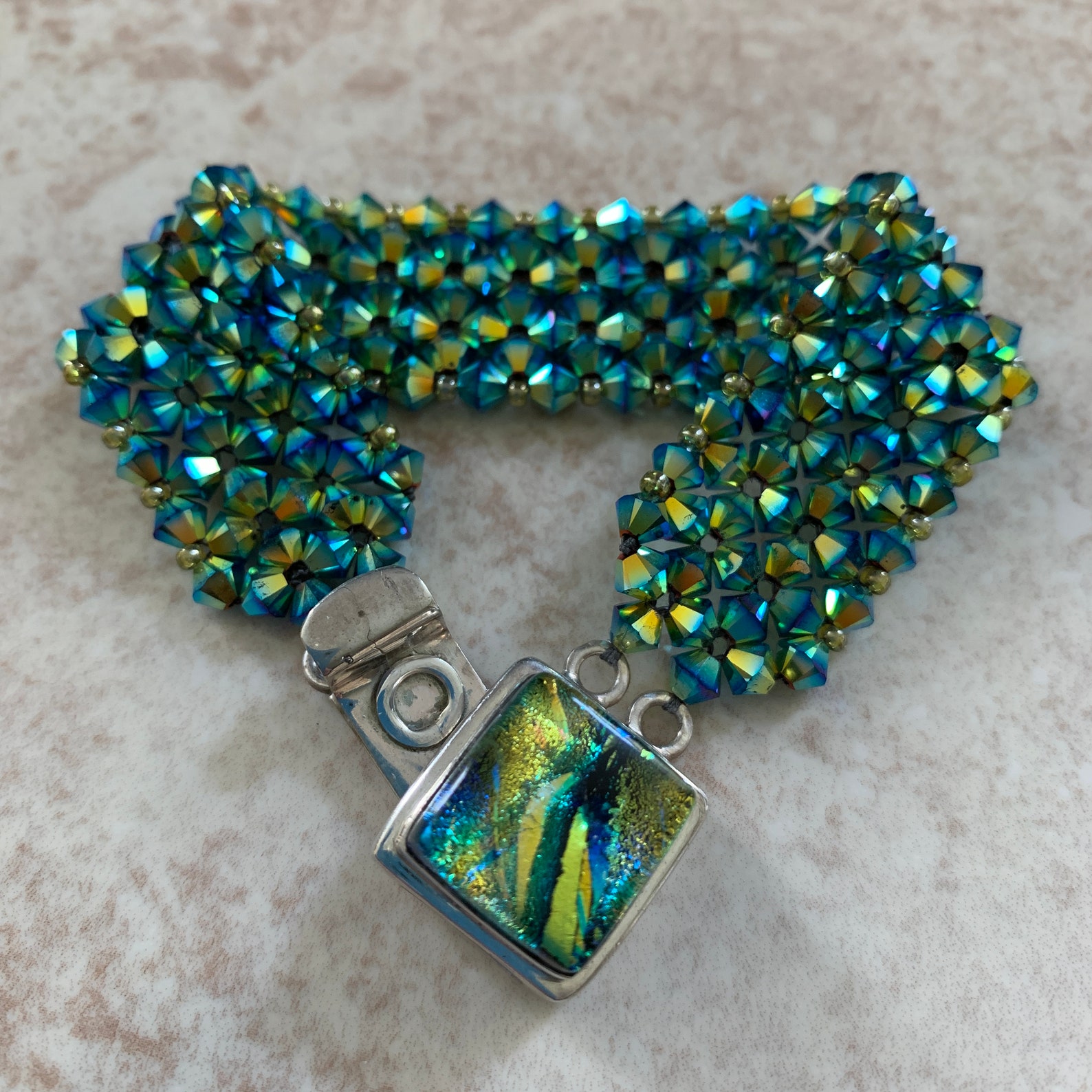 Swarovski Crystal Cuff Bracelet Etsy