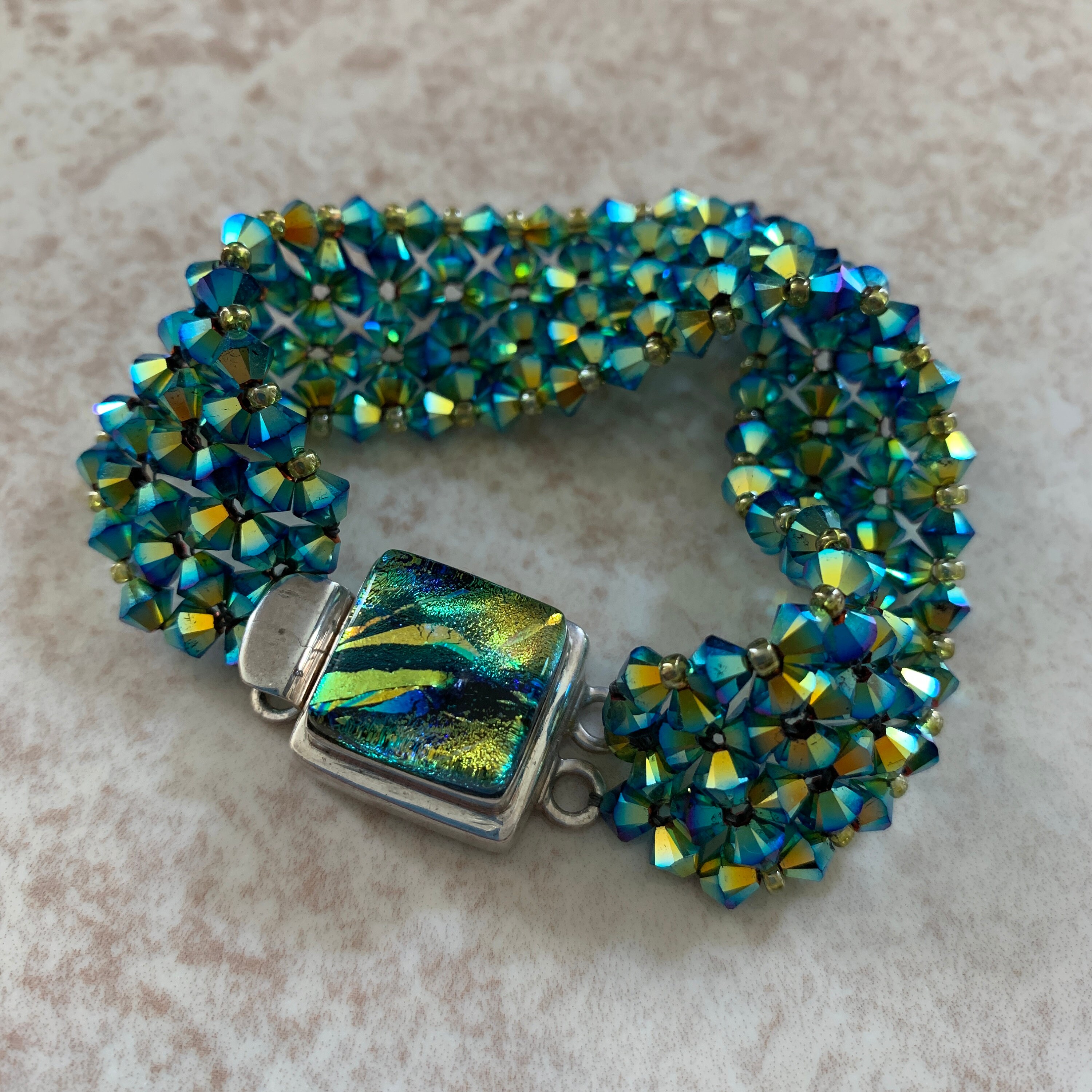 Swarovski Crystal Cuff Bracelet Etsy