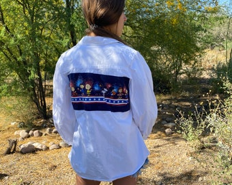 Peanuts Fireworks Chemise recyclée
