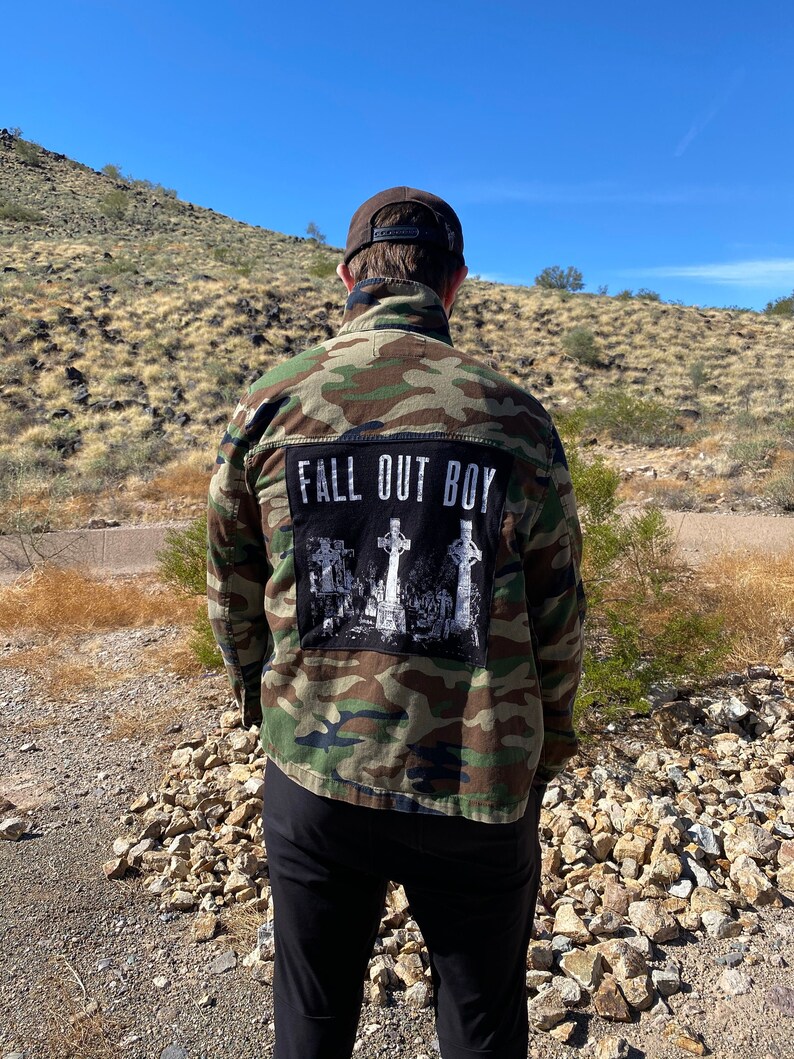 Fall Out Boy Inspired Camo Shirt
