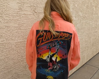 Reworked Orange Shacket