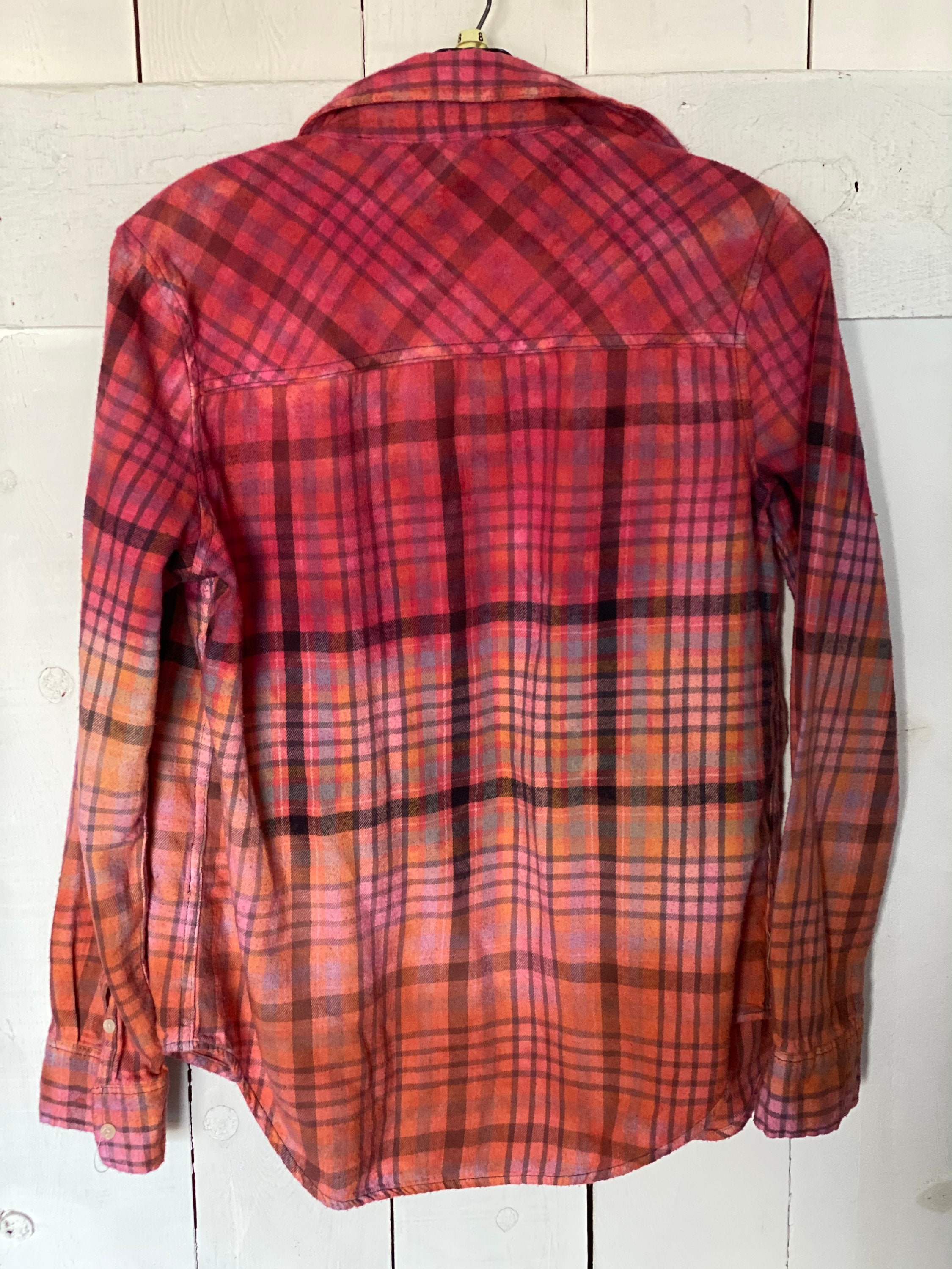 Reworked Flannel Shirt - Etsy