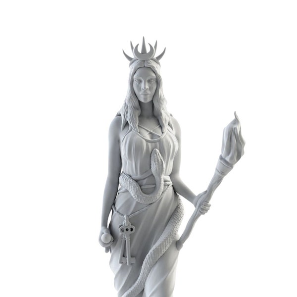 Nouvelle statue de la déesse Hécate, sculpture de la mythologie grecque
