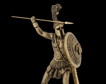 Leonidas Statue Spartan King Alabaster