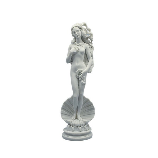 Geburt von Aphrodite Venus griechische römische Göttin Marmor Handmade Replik Statue 25cm
