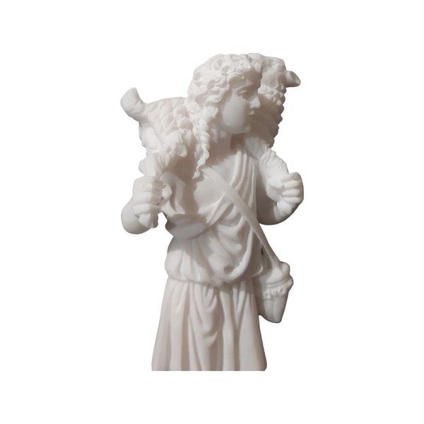 Good shepherd Statue Alabaster