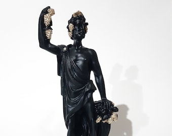 Hippocrates Bronze Statue Ancient Greek Roman God Handmade Craft Sculpture 40cm