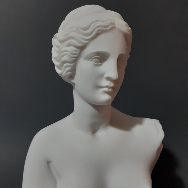 Aphrodite Venus Bust Sculpture Ancient Greek Roman Mythology Goddess Handmade Replica Statue 22cm