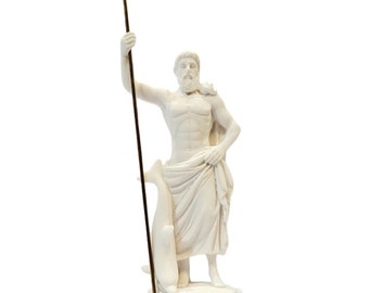 Estatua del dios Poseidón Escultura 16 cm