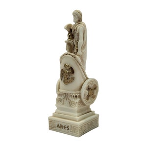 Ares Statue God of War Patina Sculpture 16cm