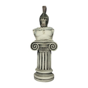 Ares Bust Statue God of War Sculpture 17cm