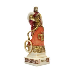 Ares Statue God of War Multicolor Sculpture 16cm