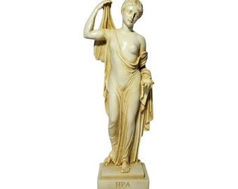 古代ギリシャ神話「女神像」収集家現地入手・青銅・代理石台座 古代ギリシャ神話「女神像」収集家現地入手・青銅・代理石台座