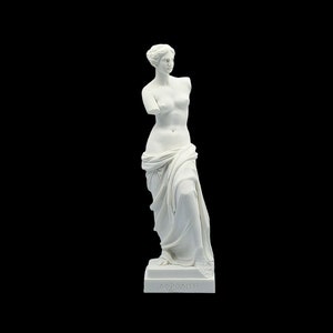 APHRODITE of Mylos Greek Roman Goddess Venus de milo Marble Sculpture Handmade Museum Replica Classical Craft Statue 40cm 15.75 inches image 1