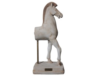 Horse Votive Statue Exact Replica Athens Acropolis 480 B.C Sculpture