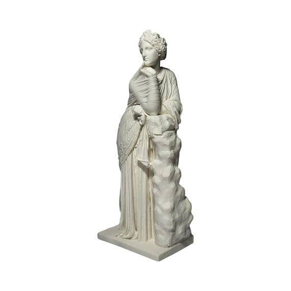 ポリヒムニア ミューズ像 古代ギリシャ神話 レプリカ彫刻 22.20 cm