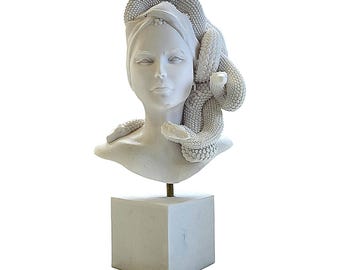 ポリヒムニア ミューズ像 古代ギリシャ神話 レプリカ彫刻 22.20 cm