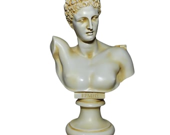 ヘルメス像 使者の神 ブロンズ彫刻 22 cm 古代ギリシャ・ローマ神話