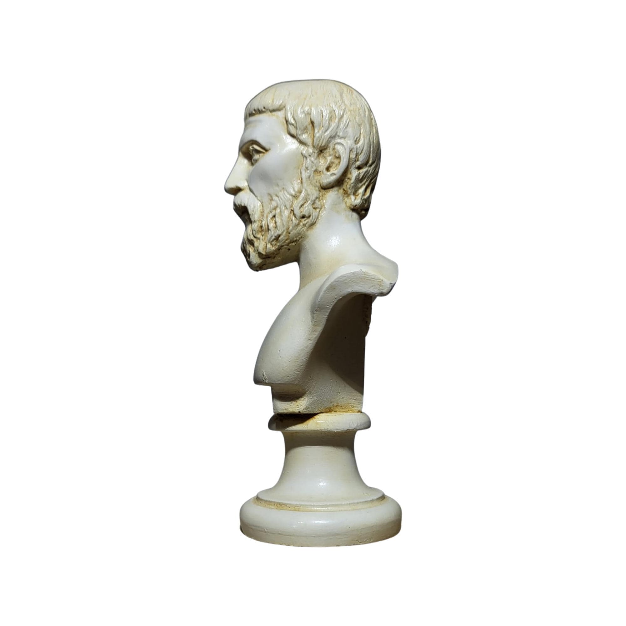 Pyhtagoras Statue Pythagoras Bust Statue, Patina Sculpture, Ancient Greek Philosopher ...