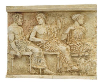 Reconfiguring the Gods on the Parthenon Frieze wall Relief Sculpture